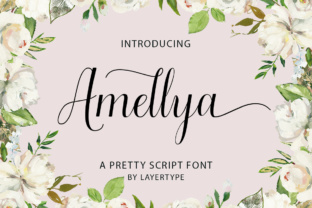 Amellya Script: A Modern Typeface for Feminine Branding