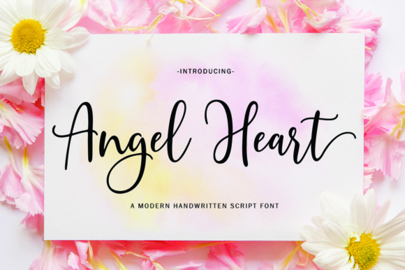 Angel Heart Script: A Modern Typeface for Editorial Design