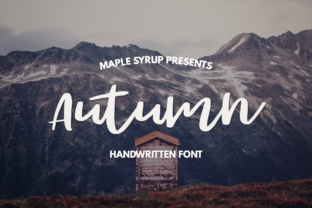 Autumn Script: A Modern Handwritten Font for Editors