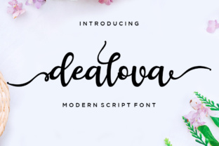 Dealova Script: A Premium Font for Modern Web Design
