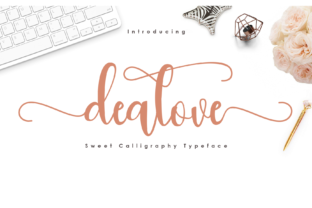 Dealove Script: A Sweet Typeface for Editorial Design