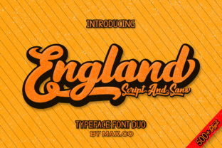 England Script: A Typeface for Bold Campaigns