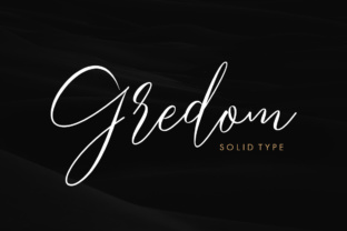 Gredom Script: A Handwritten Font for Makers