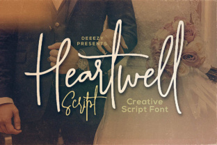 Heartwell Script: A Playful Typeface for Bold Brands