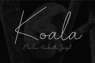 Koala Script: A Versatile Handwritten Typeface for Modern Brands