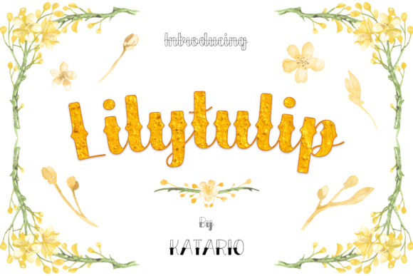 Lilytulip Script: A Vintage Typeface for Makers