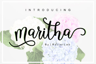 Maritha Script: A Modern Typeface for Digital Branding