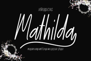 Mathilda Script: A Modern Handwritten Font for Branding