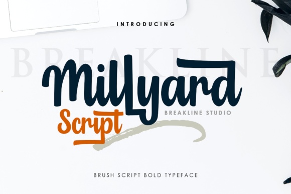 Millyard Script: A Modern Typeface for Web Design