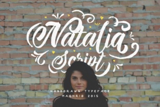 Natalia Script: A Hand-Painted Typeface for Branding