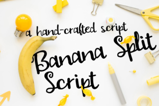 PN Banana Split Script: A Review of This Playful Typeface