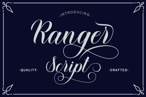 Ranger Script: A Modern Typeface for Brand Identity