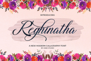 Reghinatha Script: A Modern Typeface for Crafters