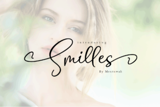 Smilles Script: A Typeface for Elegant Handmade Designs