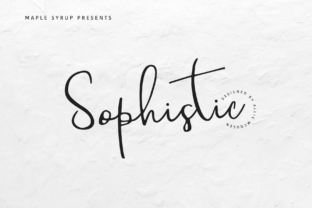 Sophistic Script: A Modern Typeface for Editorial Design