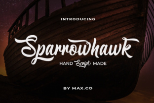 Sparrowhawk Script: A Bold Typeface for Modern Campaigns