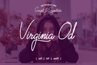 Virginia Od Script: A Premium Font for Web Design