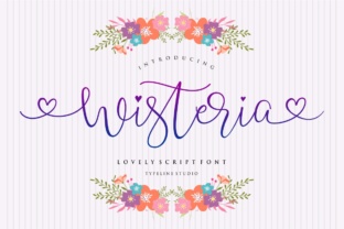 Wisteria Script: A Typeface for Elegant Branding